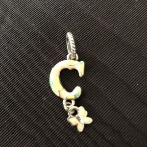 Brighton “C” enamel charm